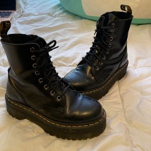Dr. Marten platform boots